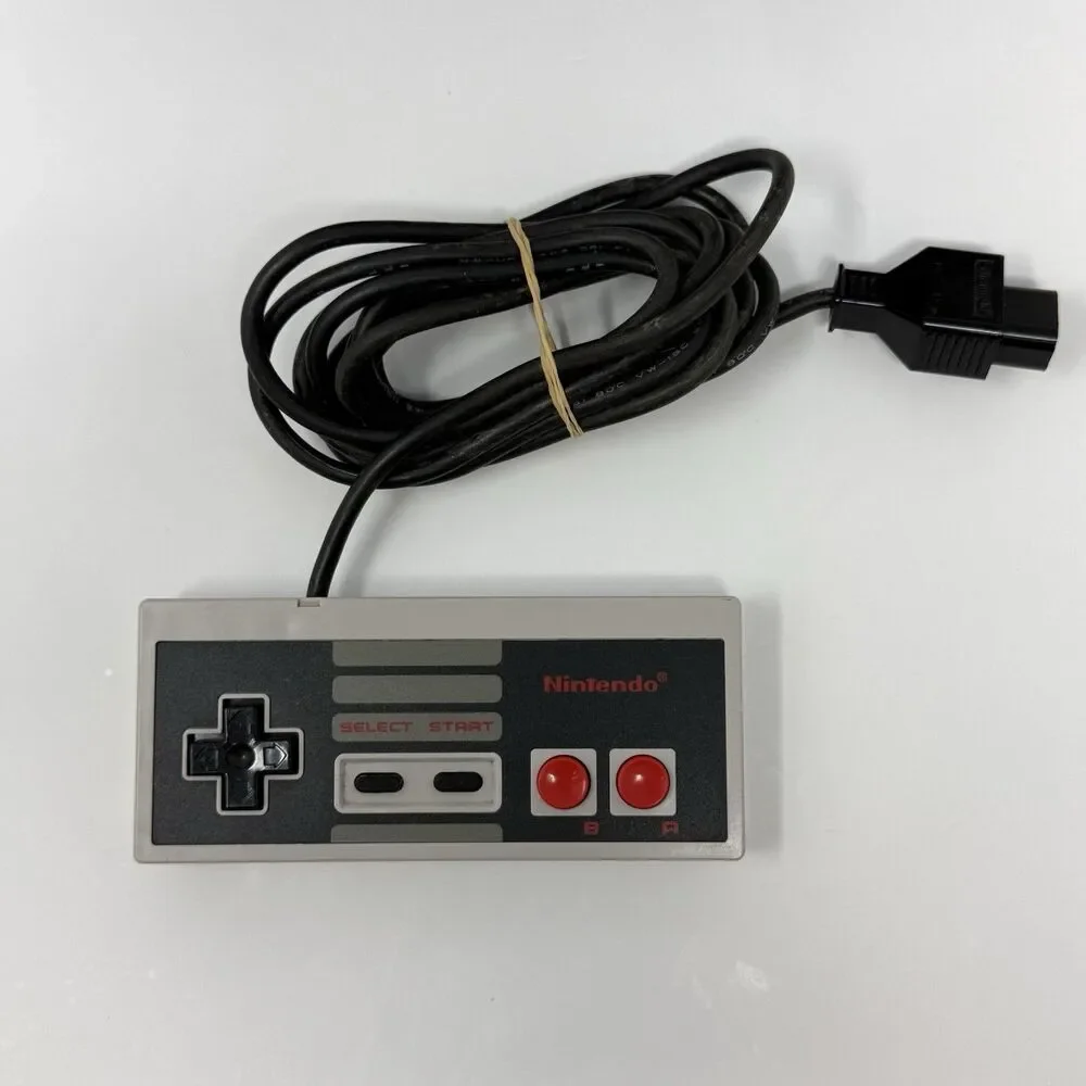 Nintendo Entertainment System NES Console System Controller Cables Tested